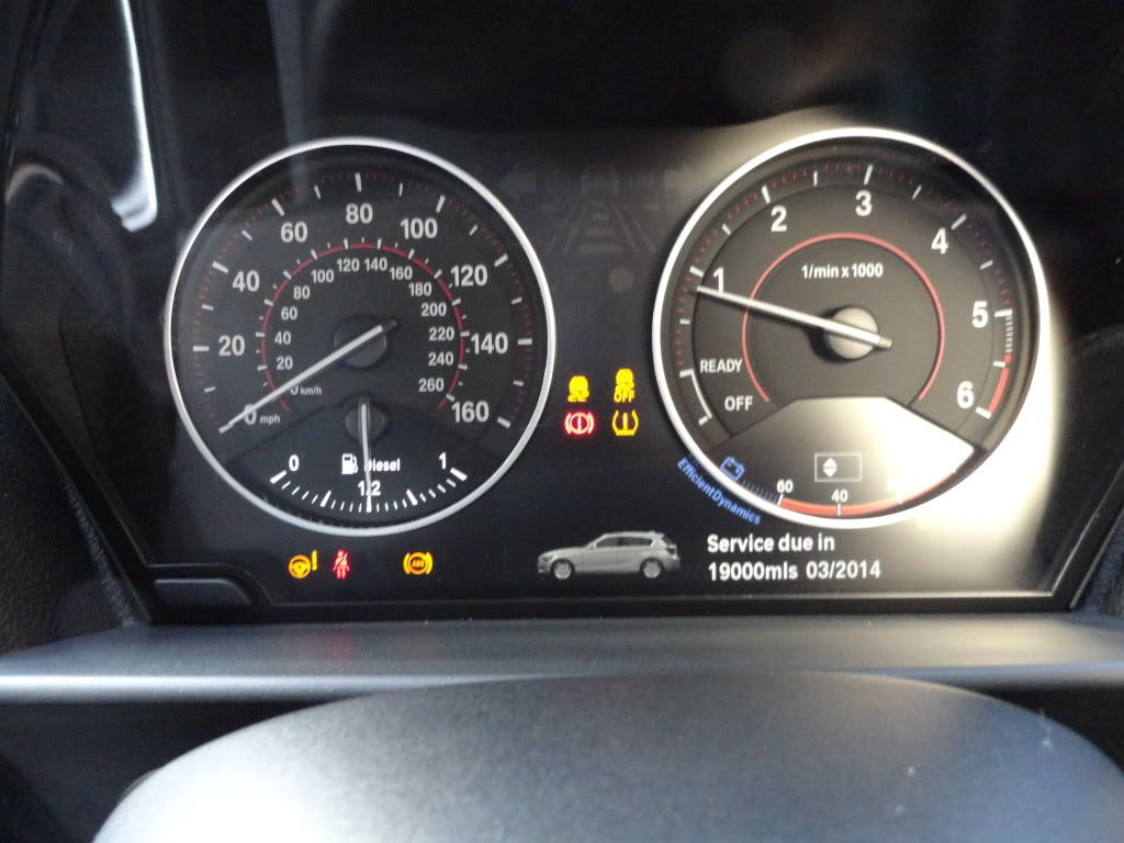 Black panel display bmw 1 series