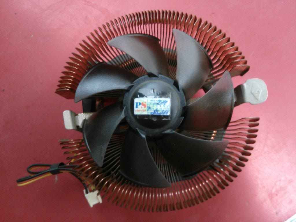 Tản nhiệt CPU Cooler Boss VE9 chạy cực êm, với 2  heatpipes cho tản nhiệt nhanh chóng - 1