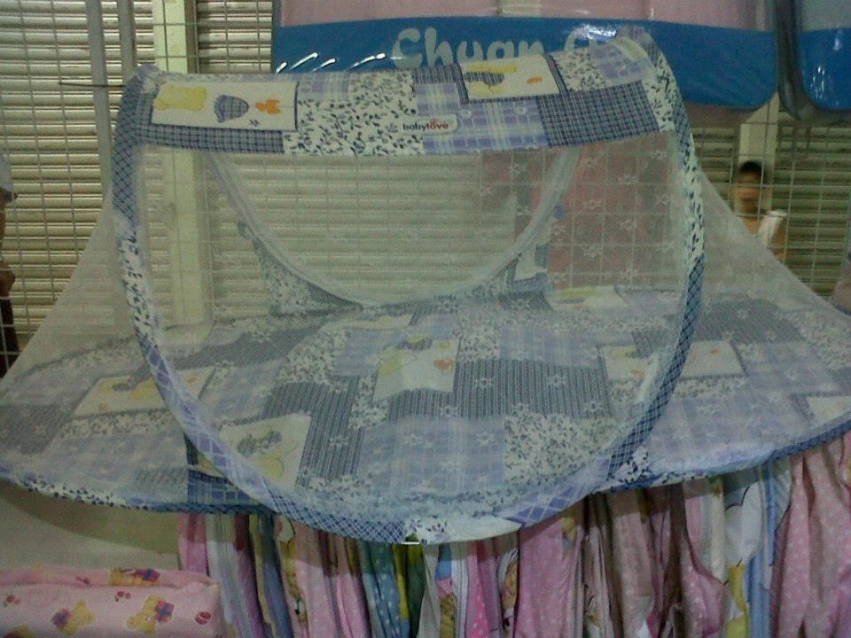 Babylove - tempat tidur baby RM10. Practical for travel.