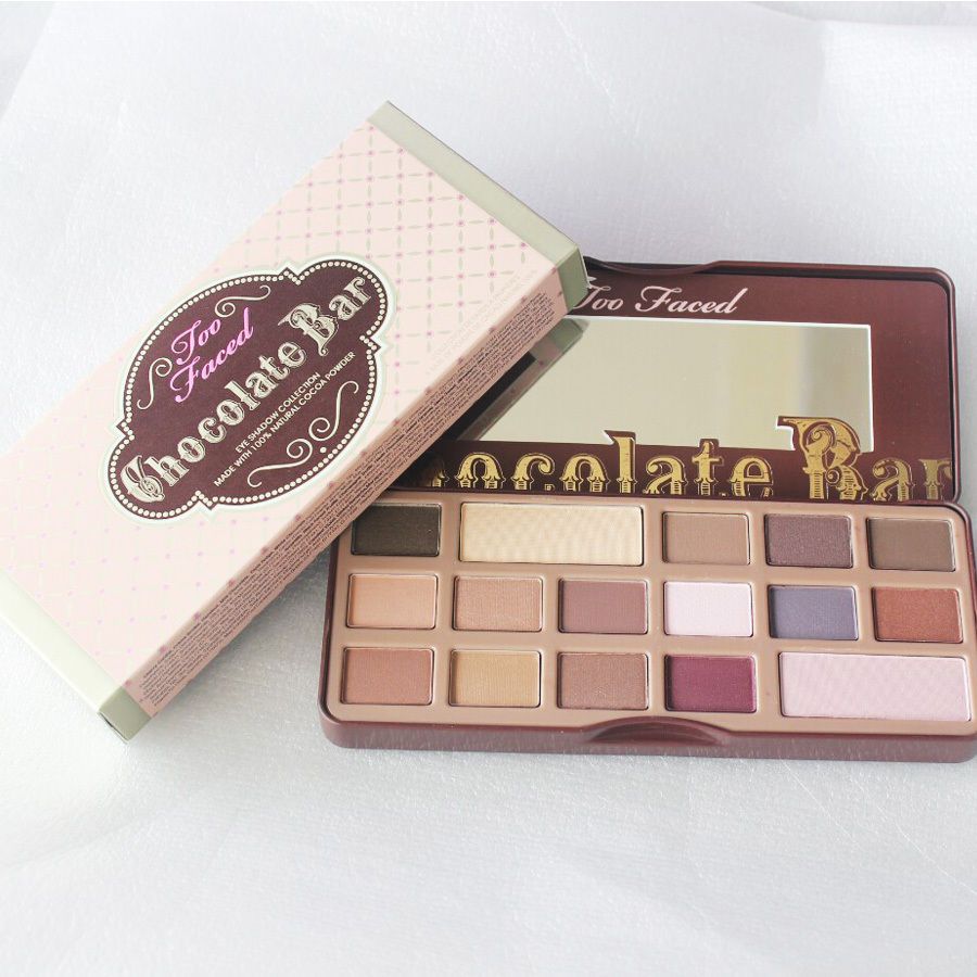 Faced Chocolate Bar Semi Sweet Peach & Bon Bons Eyeshadow Palette