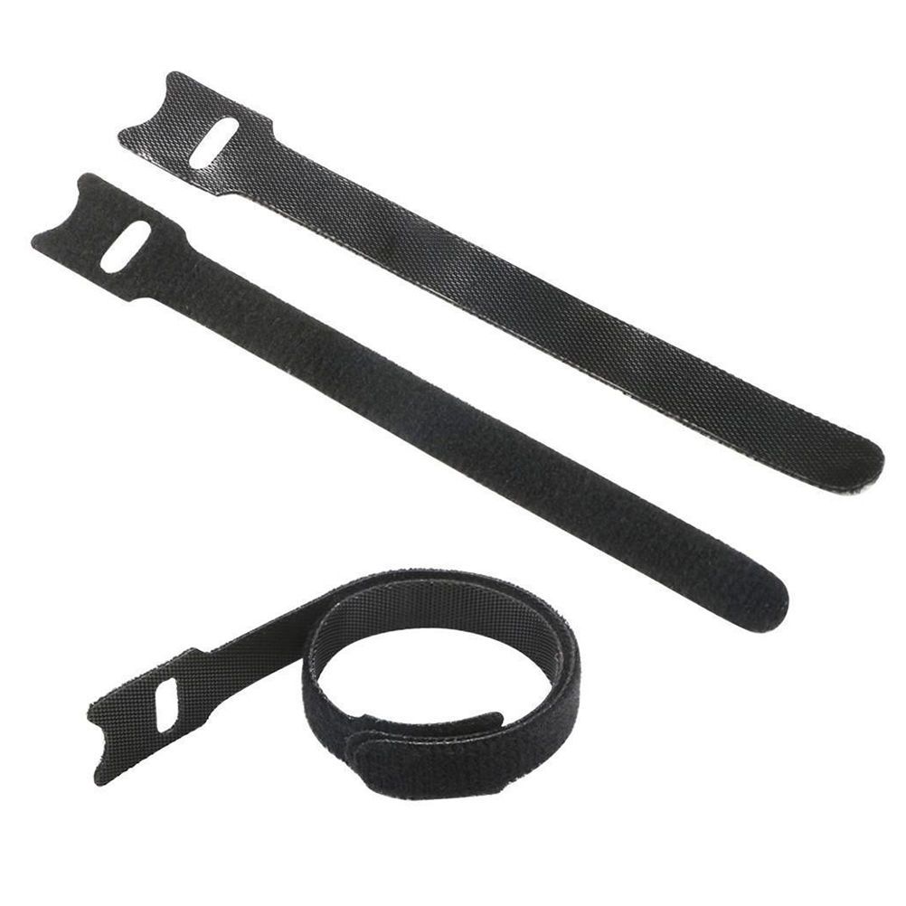 100pcs Nylon Velcro Cable Ties Fastening Cable with Reusable Hook and