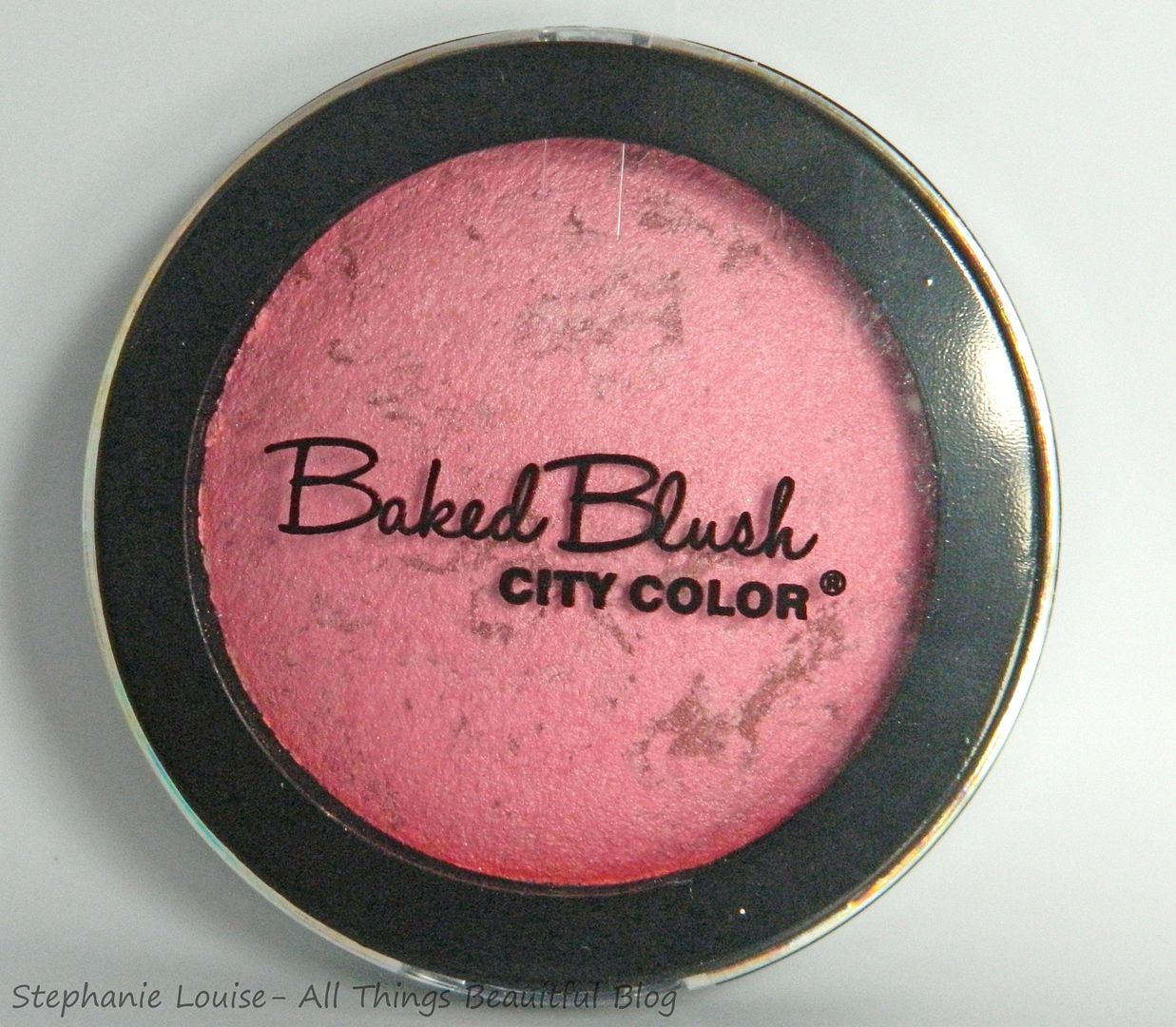 City Color Cosmetics Baked Blush in Pink Review & Swatches
