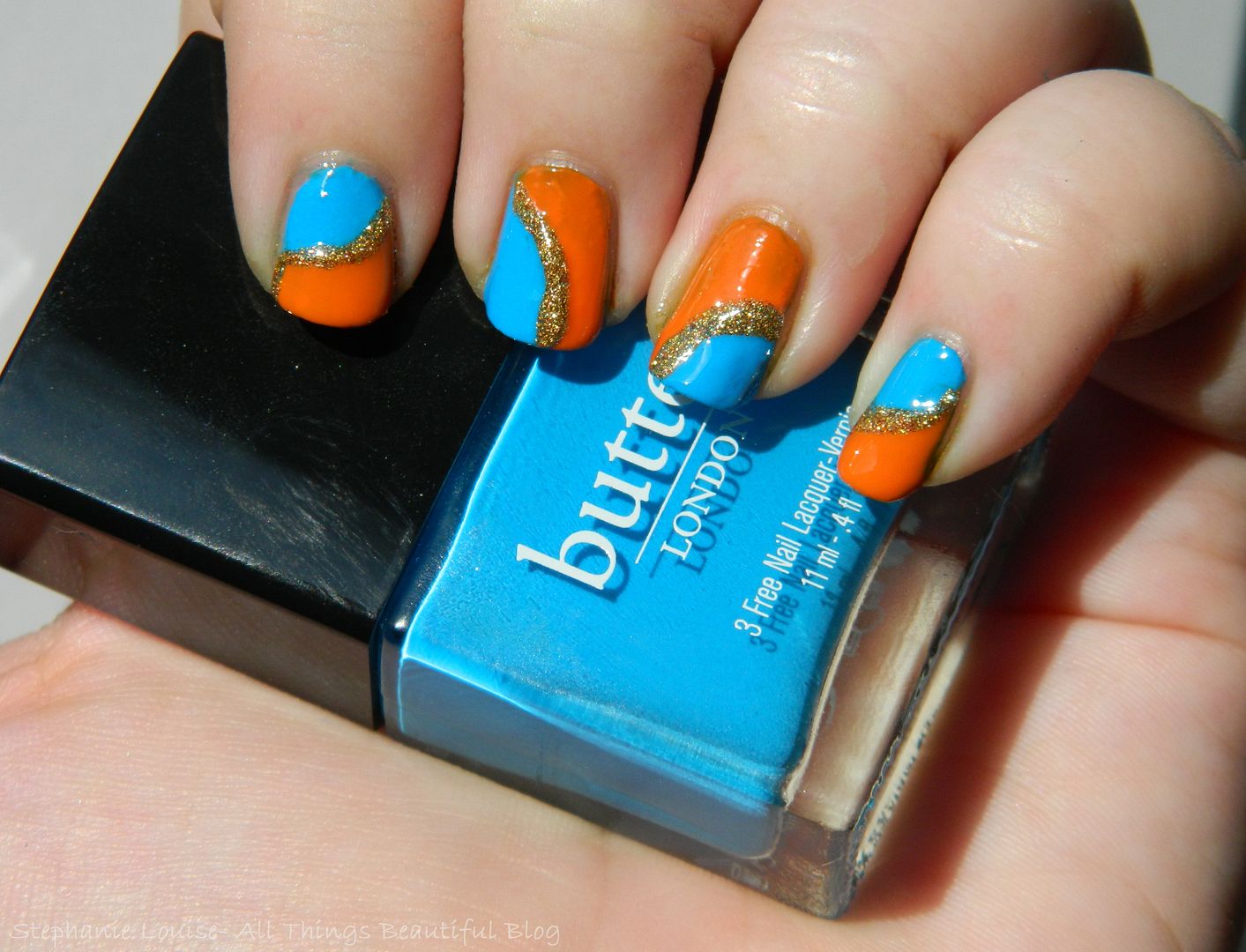 Butter London Silly Billy + Keks Nail Art!