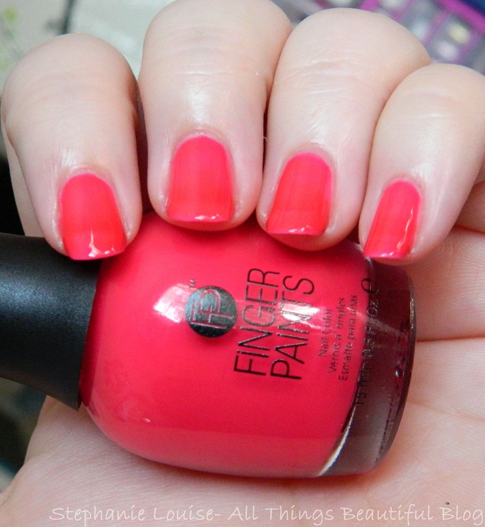 Finger Paints Pop Movement for Summer 2014 Nail Polish Swatches & Review