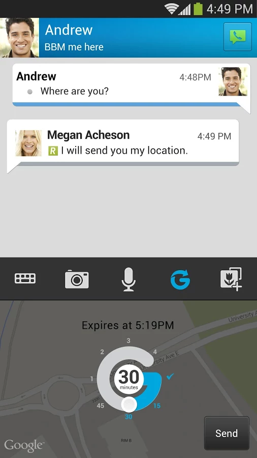BBM Location