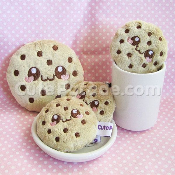 Chocochip Cookie Plushes by Cute Parade