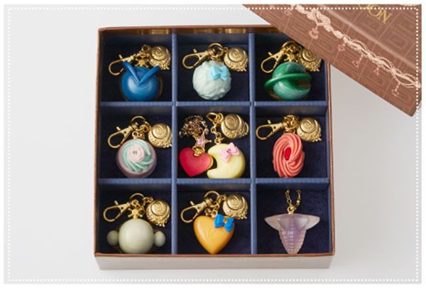 Q-Pot x Sailor Moon Praline Planet Collection Box