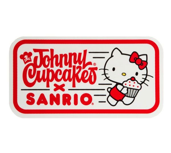 Sanrio x Johnny Cupcakes Running Hello Kitty Sticker