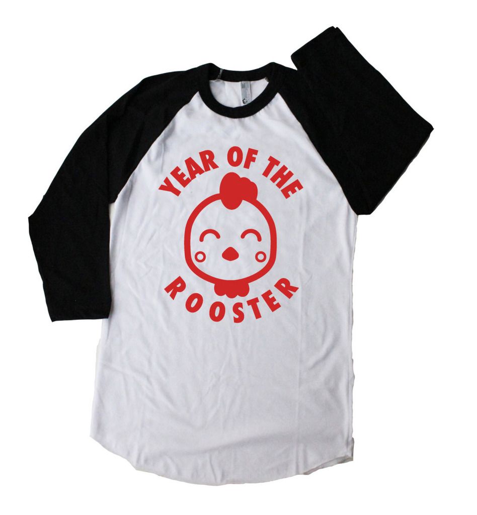 Etsy Sundays: Mochi Kids Year of the Rooster Baseball Tee