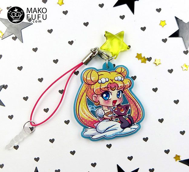 Mako Fufu Princess Serenity Charm