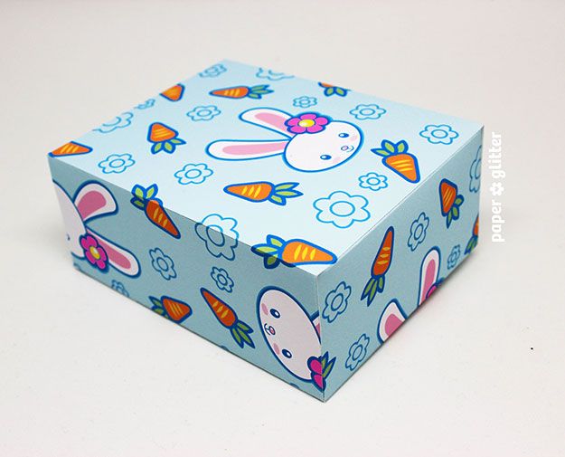 Etsy Sundays: Paper Glitter Easter Bunny Wrapping Paper