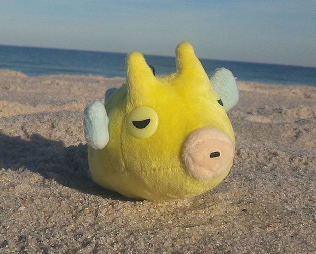 cowfish plush