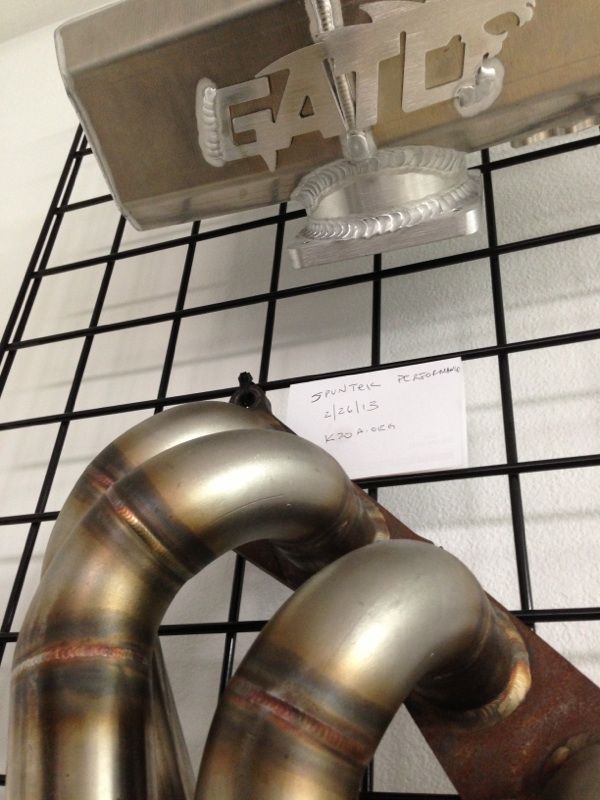 Full Race Twin Scroll Sidewinder Manifold / GATO performance intake