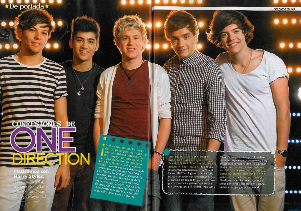 One Direction En Revista Tu One Direction 