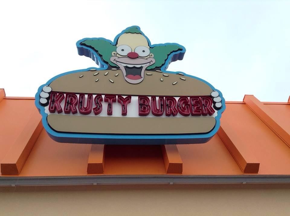 The Simpsons Krusty Burger