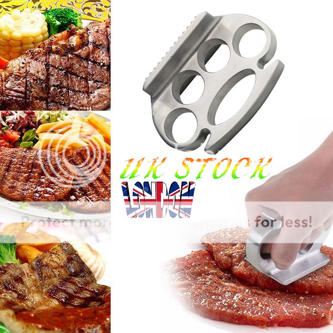 AU Meat Tenderiser Knuckle Pounder Tenderizer Kitchen Duster Grill ...